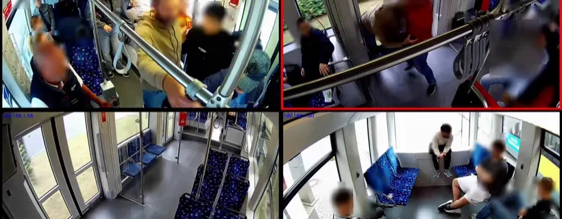 Pressebild: AI Watch erkennt Bedrohung im Fahrzeug