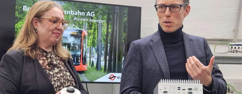 Pressebild: Bundesweit einmalig: BSAG setzt auf Künstliche Intelligenz gegen Angriffe in Bahnen